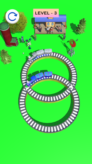 Screenshot #2 pour Garus Train Racing 3D