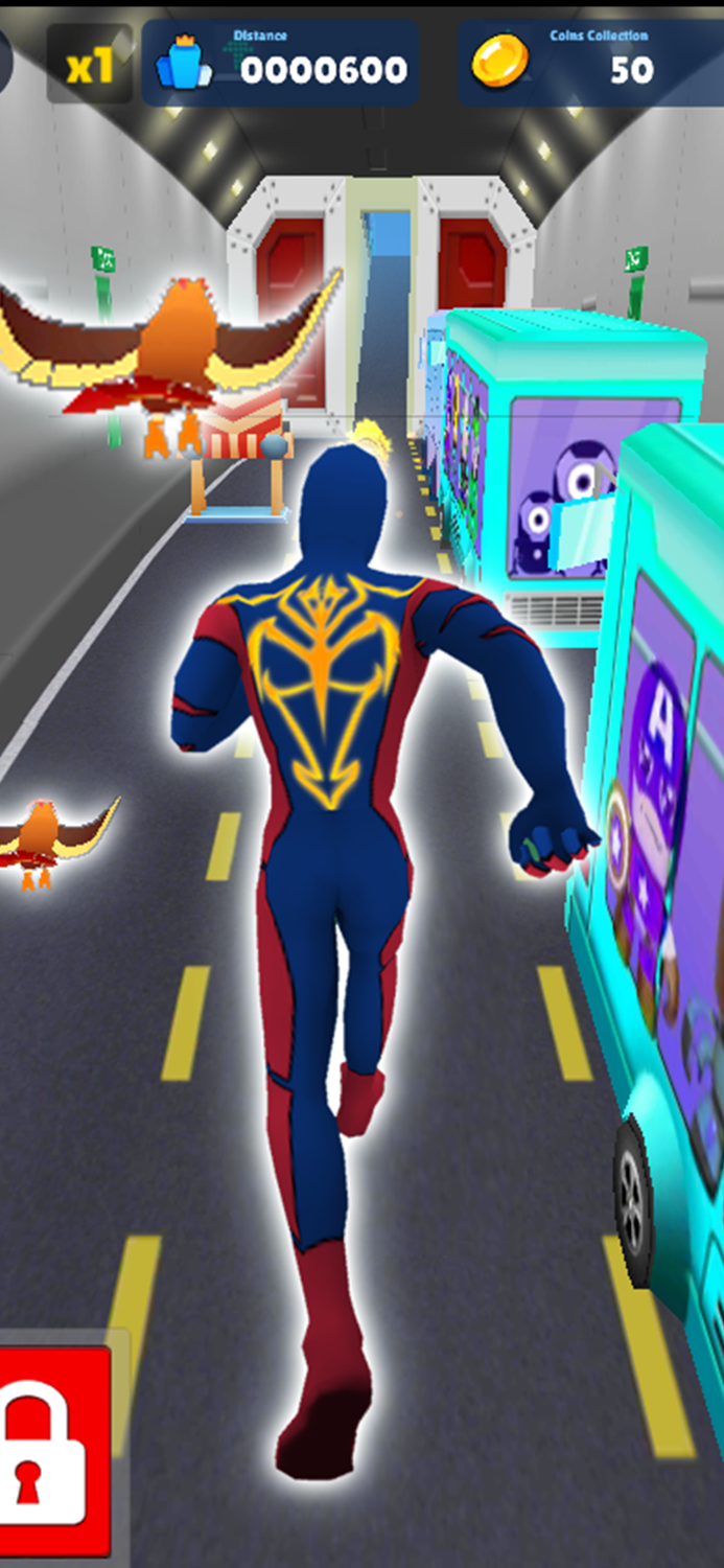 Superhero Subway Runner