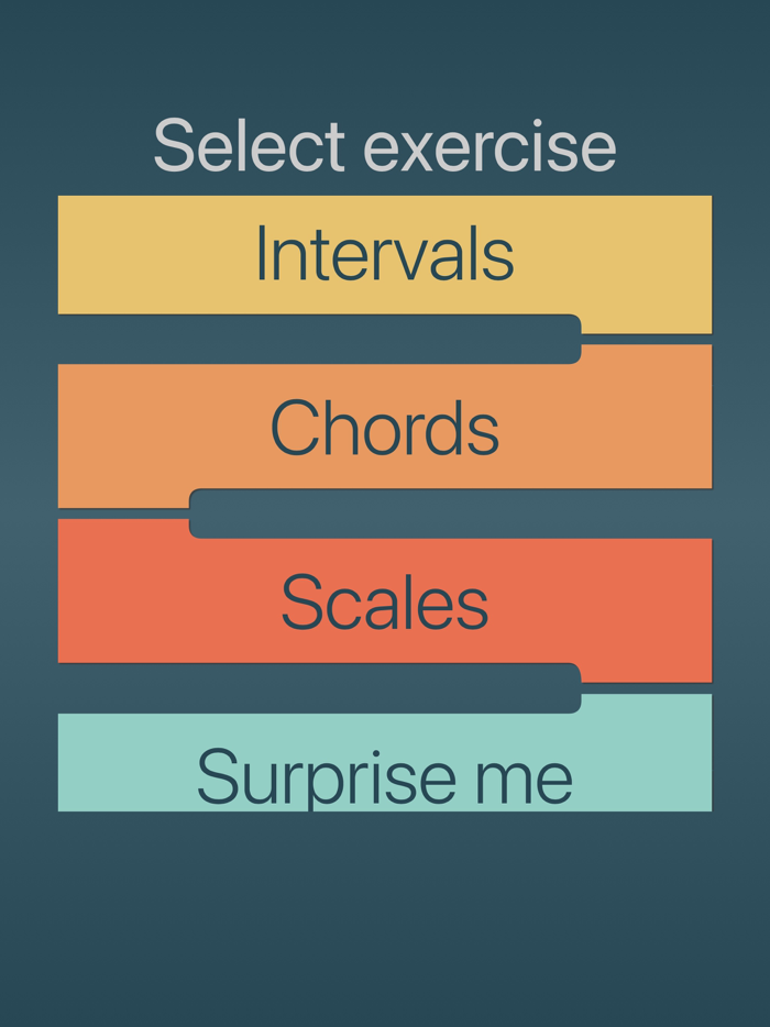 Chords intervals and scales