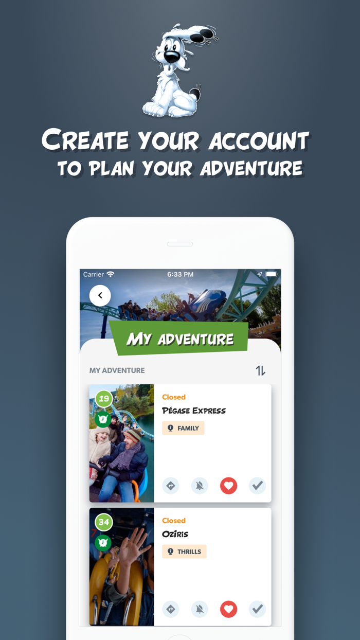 Parc Astérix pour iPhone