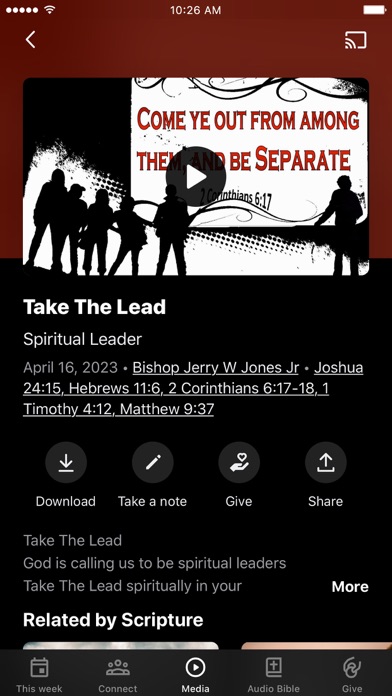 NBOM Church Screenshot