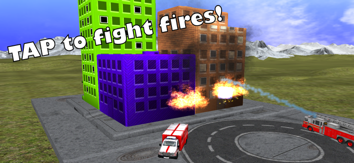 Fire Truck Race and Rescue