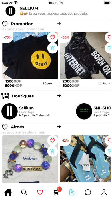 Sellium Screenshot