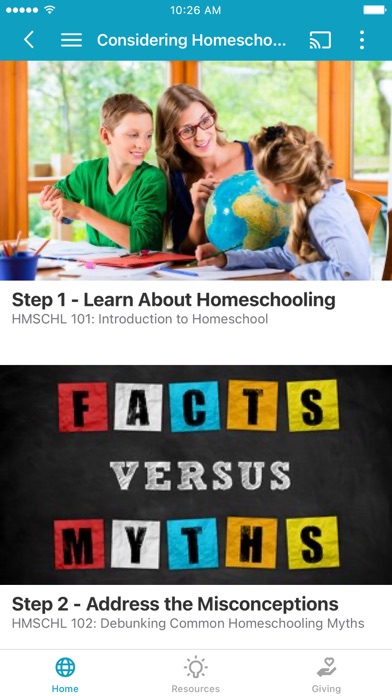 Homeschool Arizona Screenshot