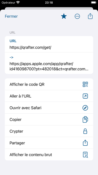 Screenshot #2 pour Qrafter Pro: Lecteur QR Code