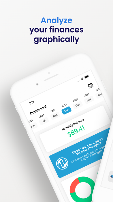 Expense Tracker Manager Screenshot