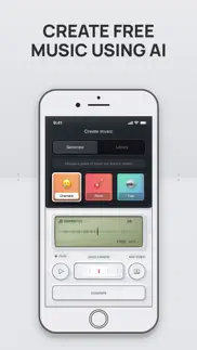 a.i. music generator iphone screenshot 1