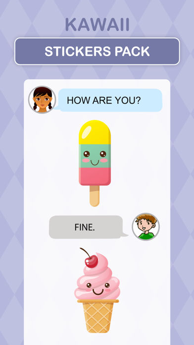 Kawaii Stickers Pack Screenshot