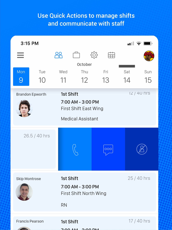 SchedulePop for Managers