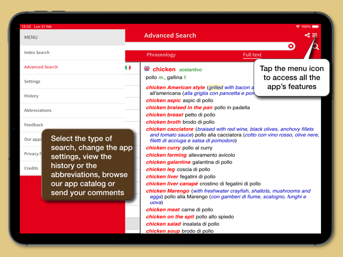 Dizionario di Gastronomia