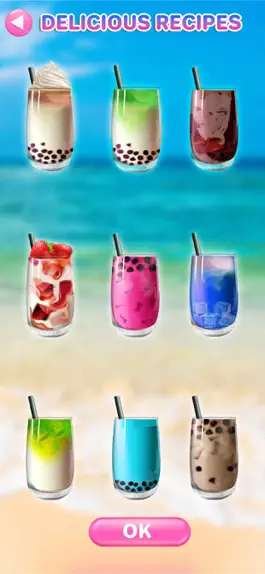 Game screenshot DIY Boba Tea -Boba Recipe Game hack