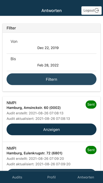 ARTELIA D-A-CH HSSE App Screenshot