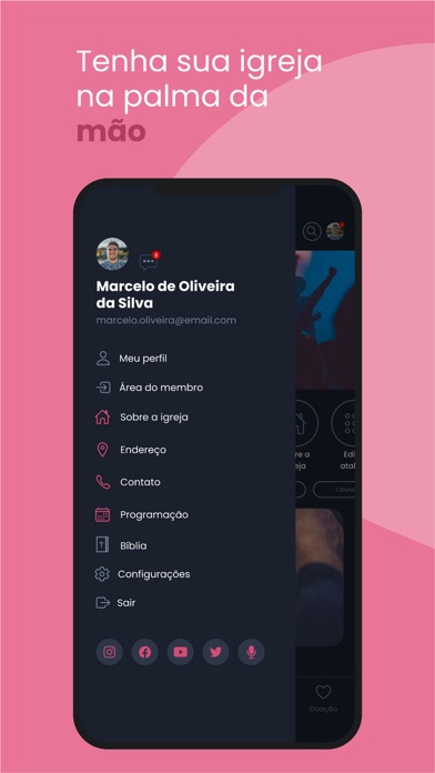 Somos Igreja App Screenshot