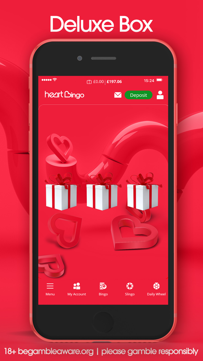 Heart Bingo Play Slots  Games