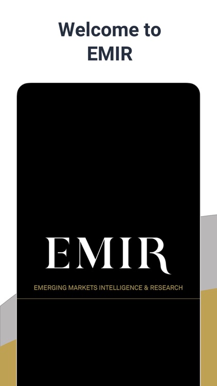 EMIR App & Virtual Networking