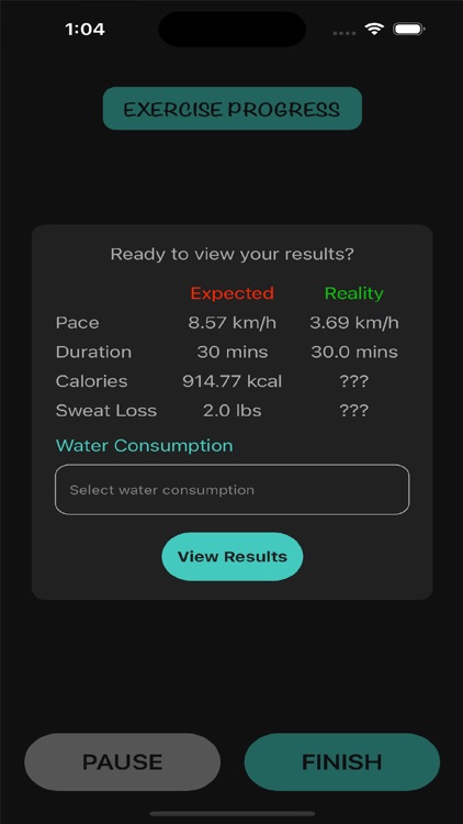 Exercise Efficiency screenshot-7
