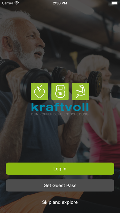Dein kraftvoll Screenshot