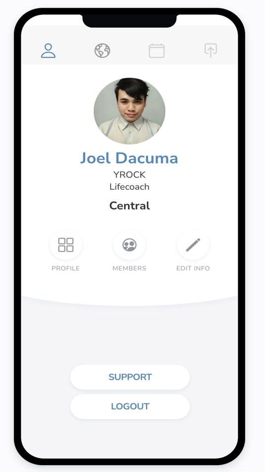 #1. My Journey App version 2.0 (iOS) Podle: Joel Dacuma