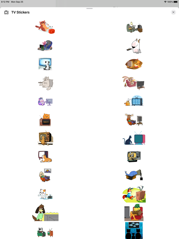 Screenshot #4 pour TV Stickers