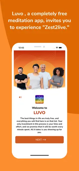 Game screenshot Luvo Calming Guided Meditation mod apk