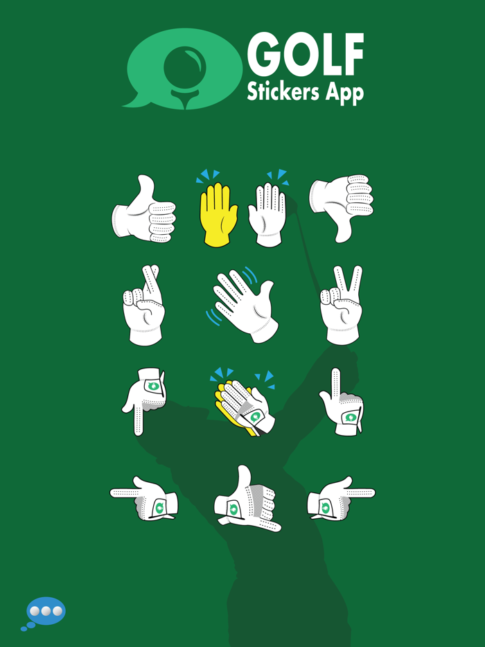 Golf Stickers App