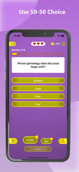 Game screenshot NKJV Bible Trivia Quiz Game hack