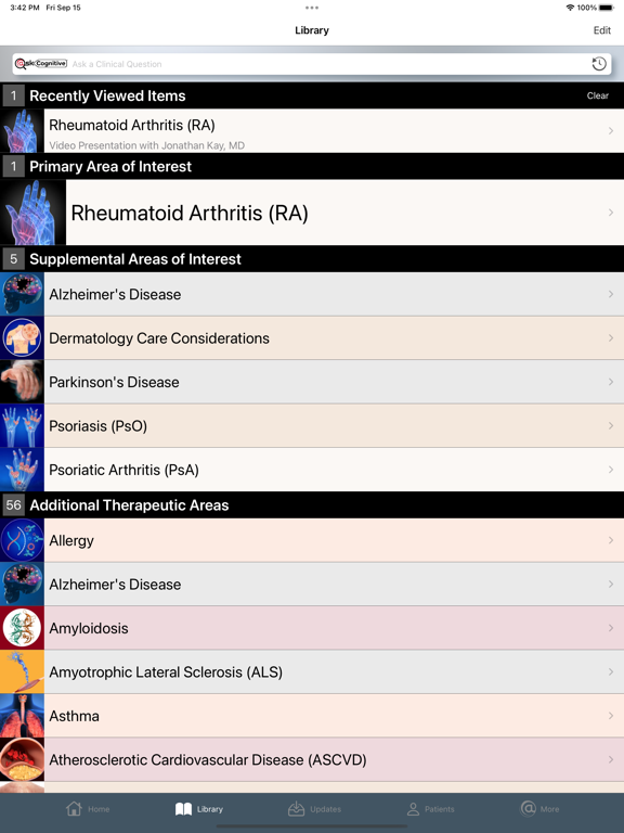 Screenshot #5 pour Rheumatoid Arthritis [RA]