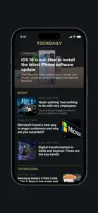 Tech Day News screenshot #2 for iPhone