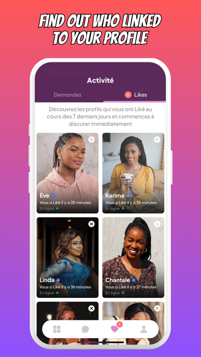 Heyama - African dating Screenshot