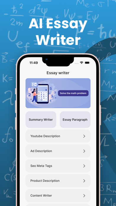 AI Essay Writer & Homeworkのおすすめ画像1