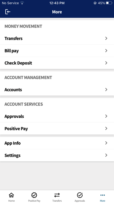 GBC Business Mobile Banking Screenshot
