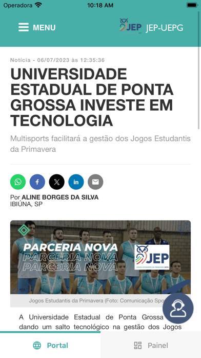 JEP UEPG Screenshot