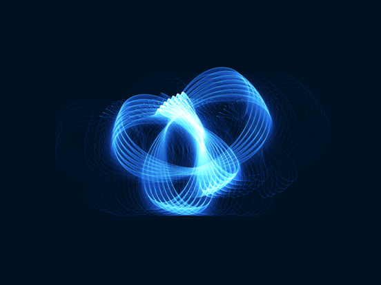 VOSC Visual Particle Synth iPad app afbeelding 8