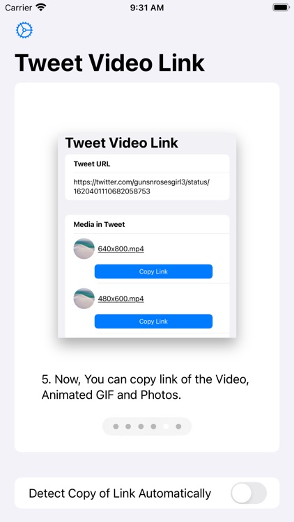 Tweet Video Links for Twitter screenshot-7