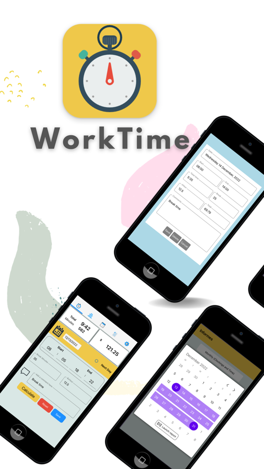 Work Time and Hours Tracker - 12.0.37 - (iOS)
