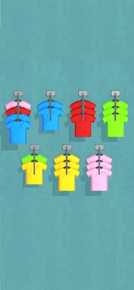 Game screenshot Clothes Sort 3D - Color Puzzle mod apk