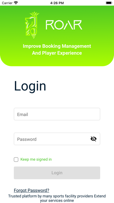 Roar Sports: Manager Screenshot