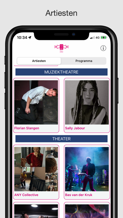 Delft Fringe Festival Screenshot