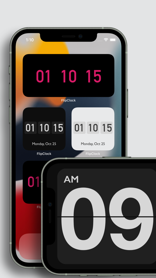 #1. Flip Clock - Widget & Pomodoro (macOS) 由: 志杰 朱