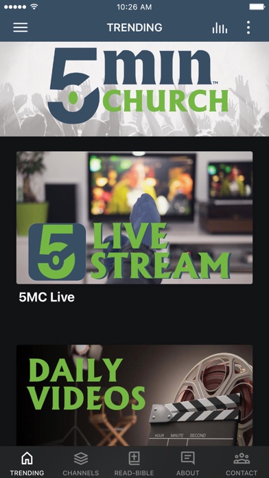 5 Minute Church Screenshot