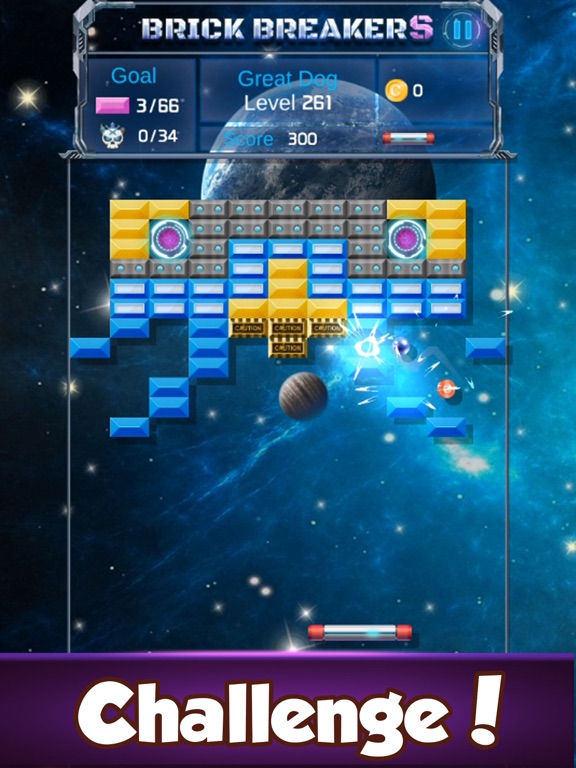 Brick Breaker : Space Outlaw screenshot 3