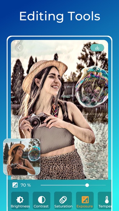 Screenshot #3 pour Photo Sketch Maker