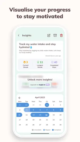 Game screenshot Habit It - Tracker & Journal apk