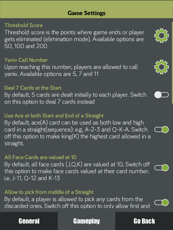 Screenshot #6 pour Yaniv Card Game