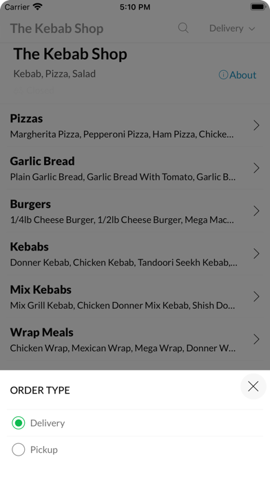 The Kebab Shop. Screenshot