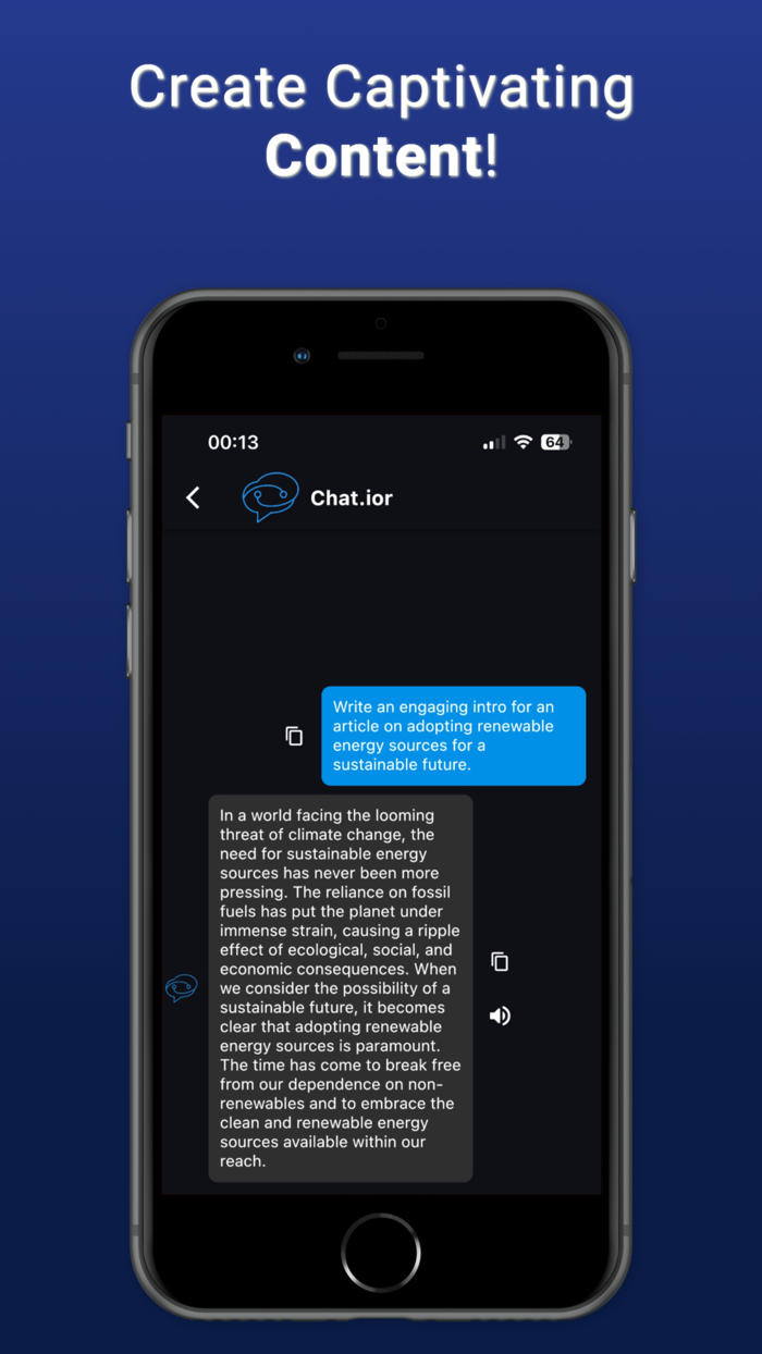 Chat.ior - Smart AI Chatbot