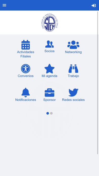 Screenshot #1 pour Sociedad de Periodoncia Chile