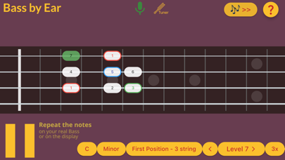 Bass by Ear Screenshot