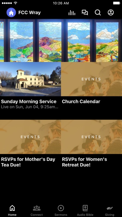 First Christian Church of Wray Screenshot