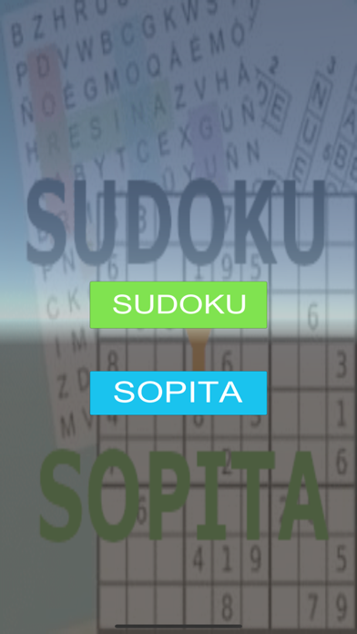 Sudokus y Sopa de Letras Screenshot
